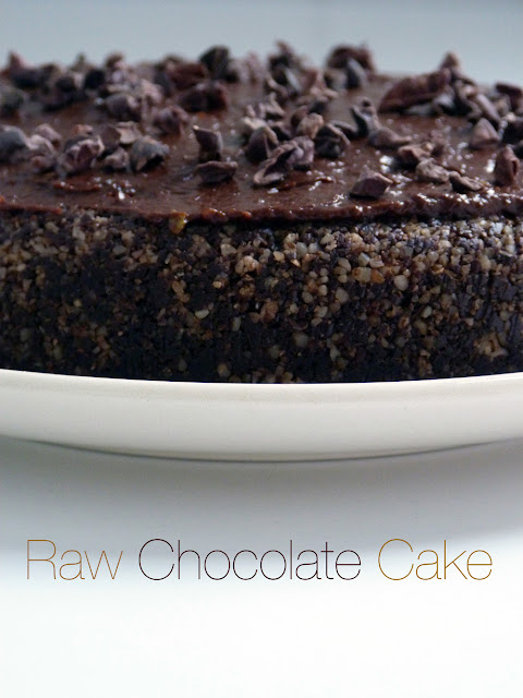 My Sugar Is Raw Raw Chocolate Cake