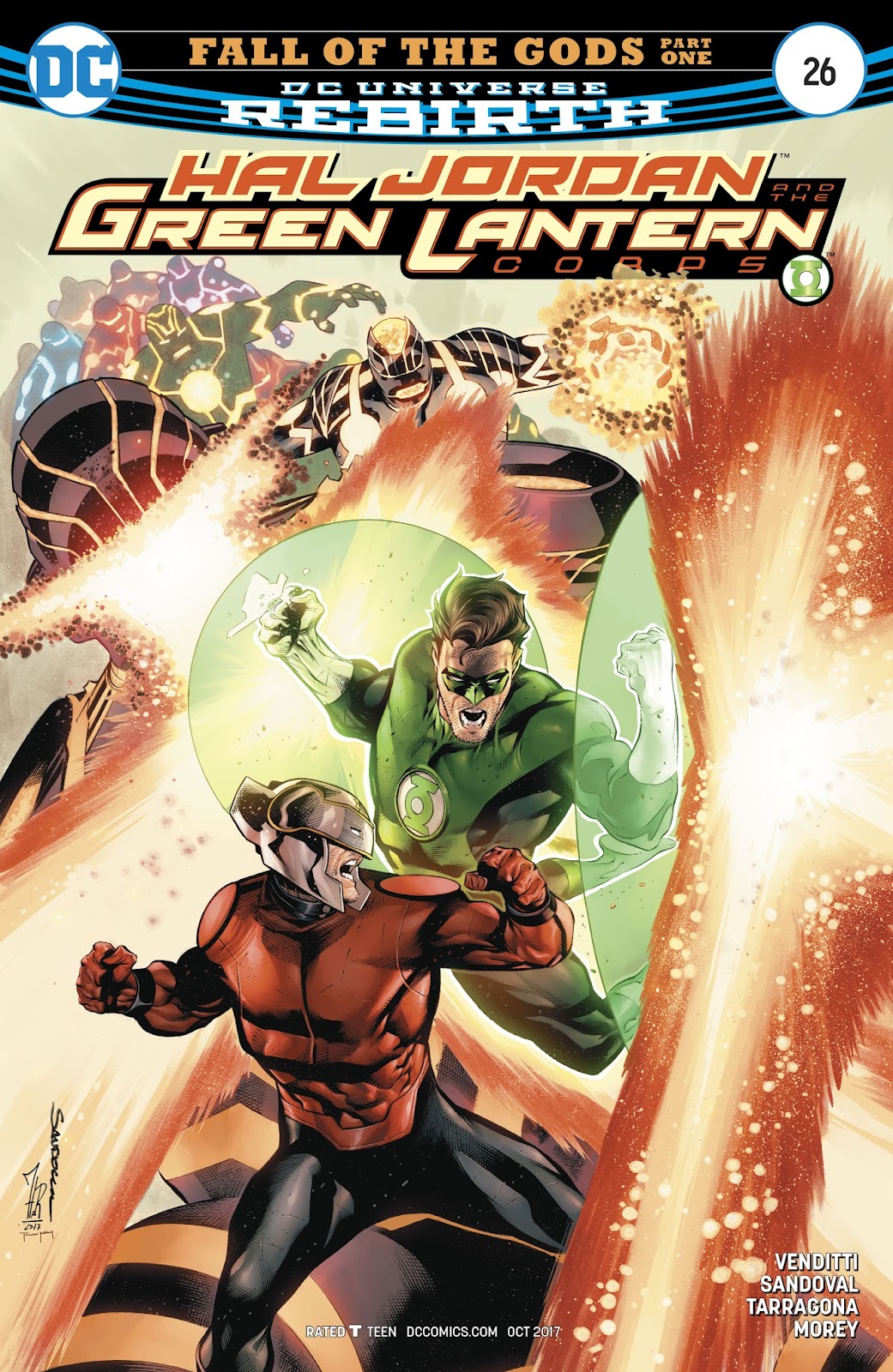 Hal Jordan & the Green Lantern Corps: Rebirth issue 26 - Page 1