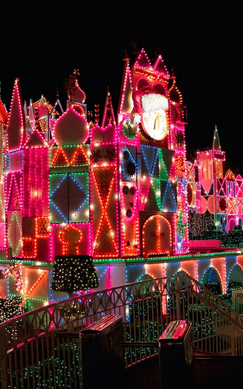 Disneyland Christmas lights