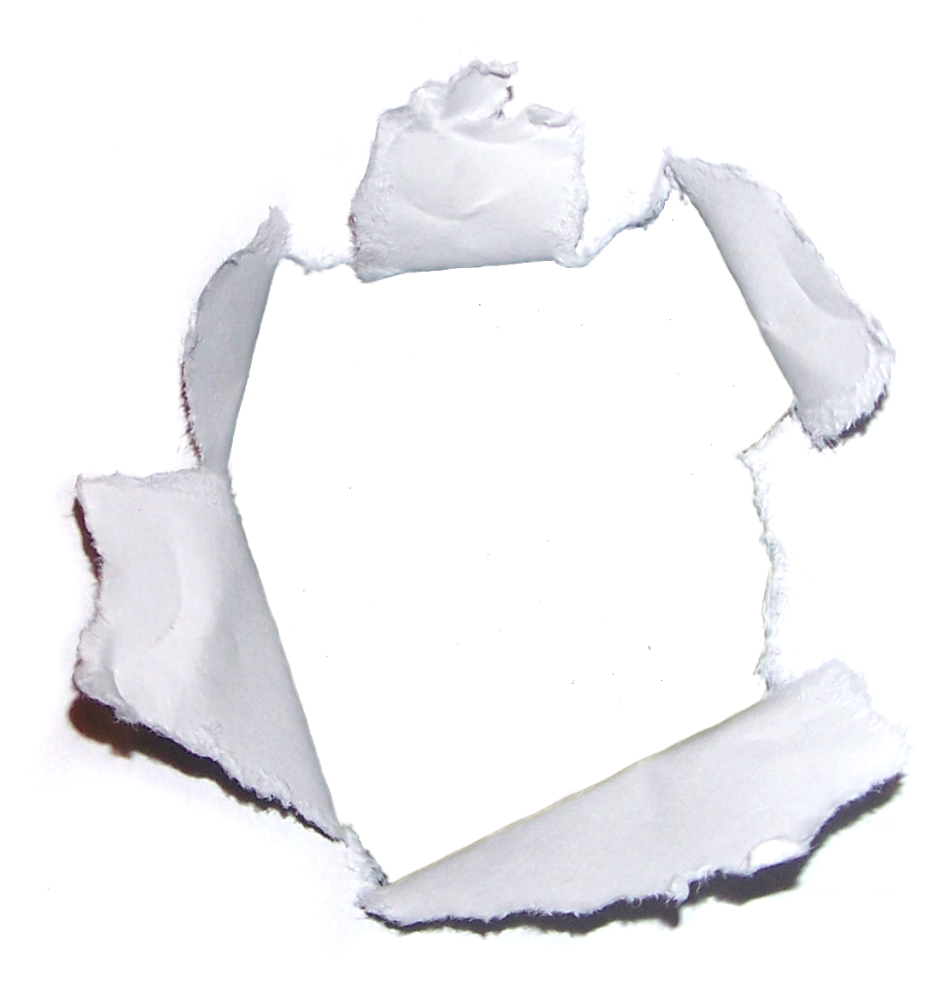 Paper Realistic Hole Ripped Torn Hole On Transparent - vrogue.co