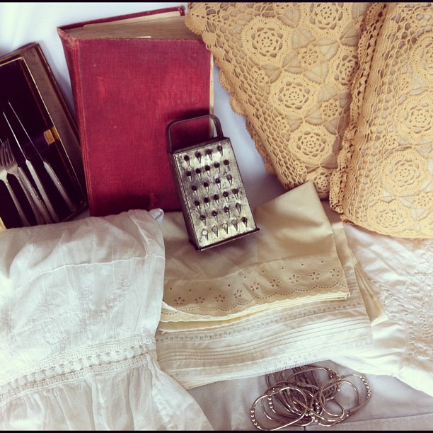 Crochet Shower Curtain