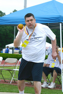 GMSO ATHLETE THROWS THE SHOT-PUT