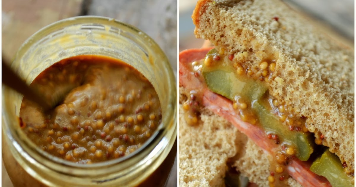Spicy beer mustard