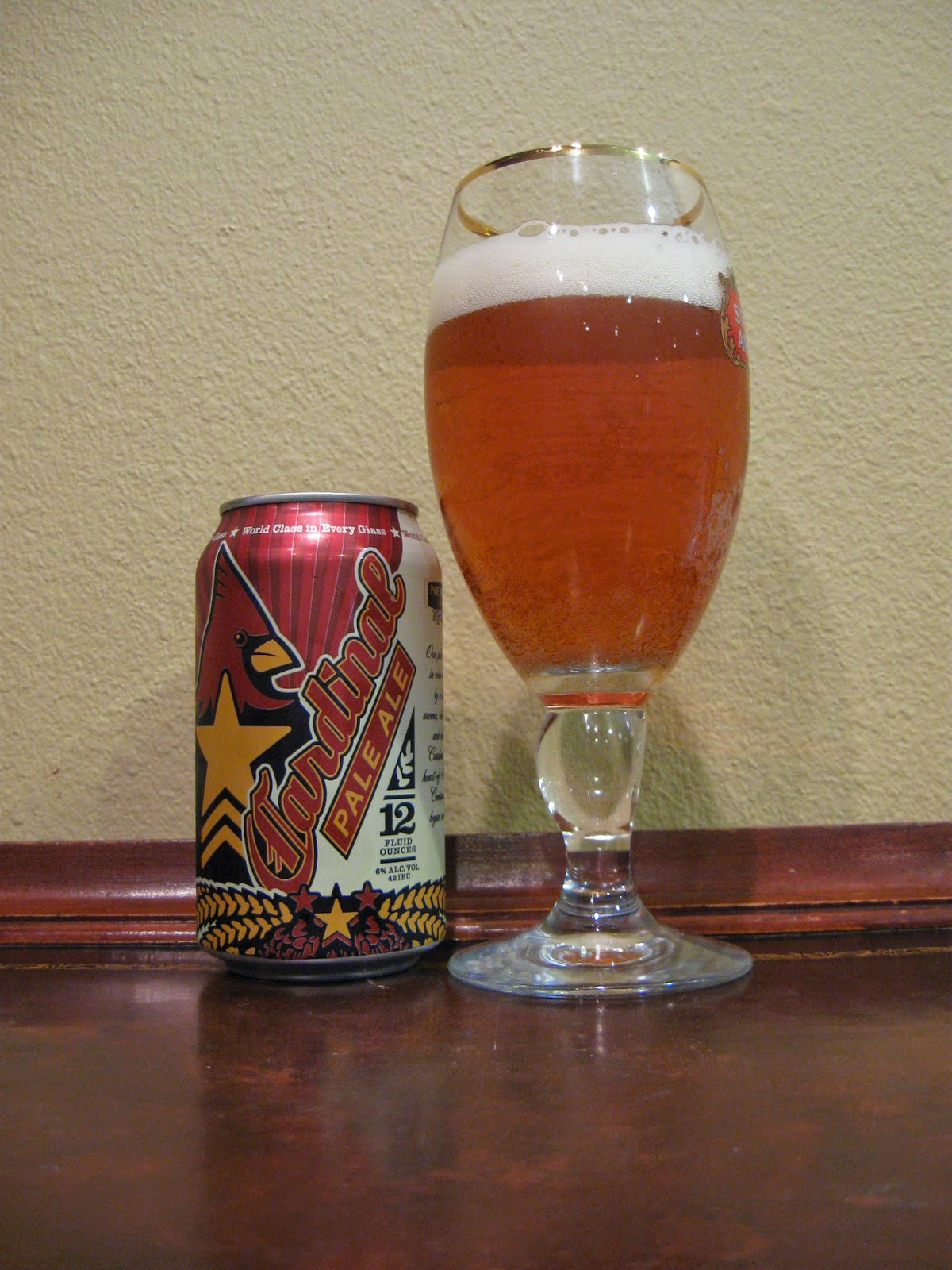 Doing Beer Justice Nebraska Brewing Cardinal Pale Ale