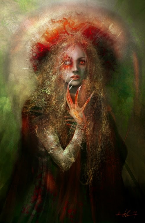 As ilustrações de fantasia sombria de Kirsi Salonen - parte 2 Kirsi Salonen ilustrações fantasia sombria
