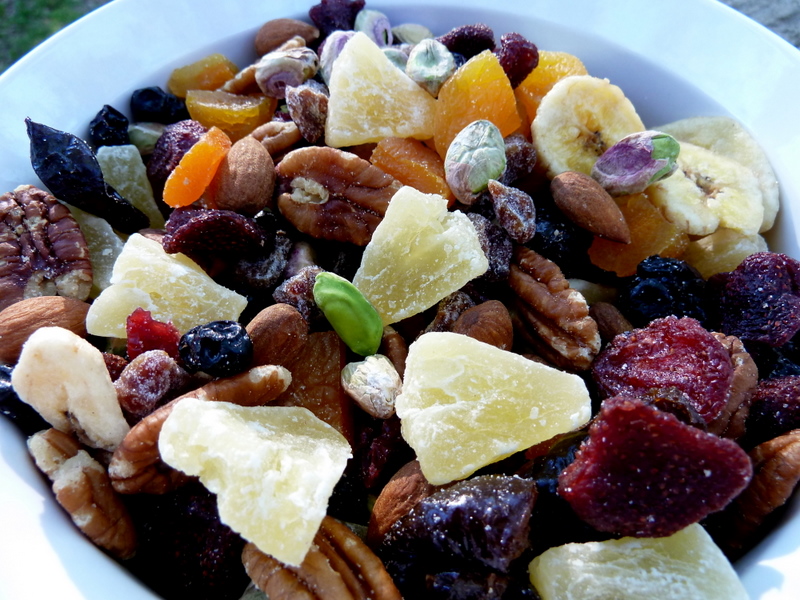 Cookin' Cowgirl Eat a Rainbow Dried Fruit and Nut Mix