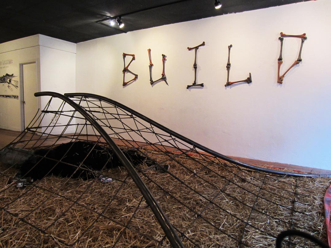 Alex Irvine Ceramics Throw Me A Bone Skateable Public Art