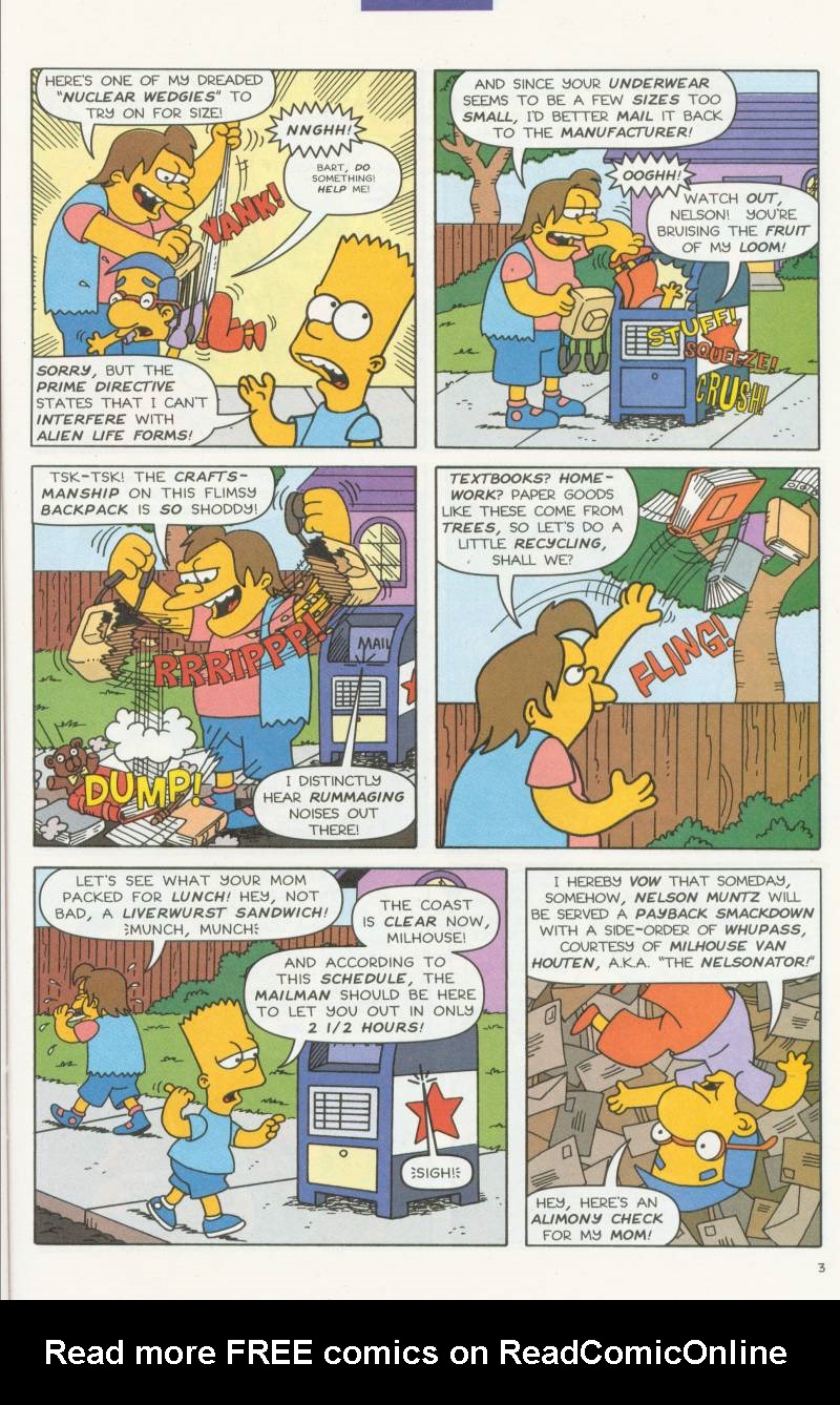 Comic Simpsons Comics Presents Bart Simpson issue 4