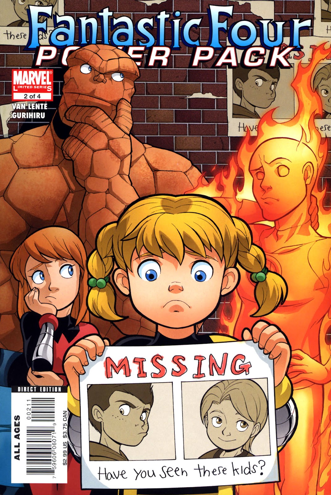 Comic Fantastic Four And Power Pack Issue 2