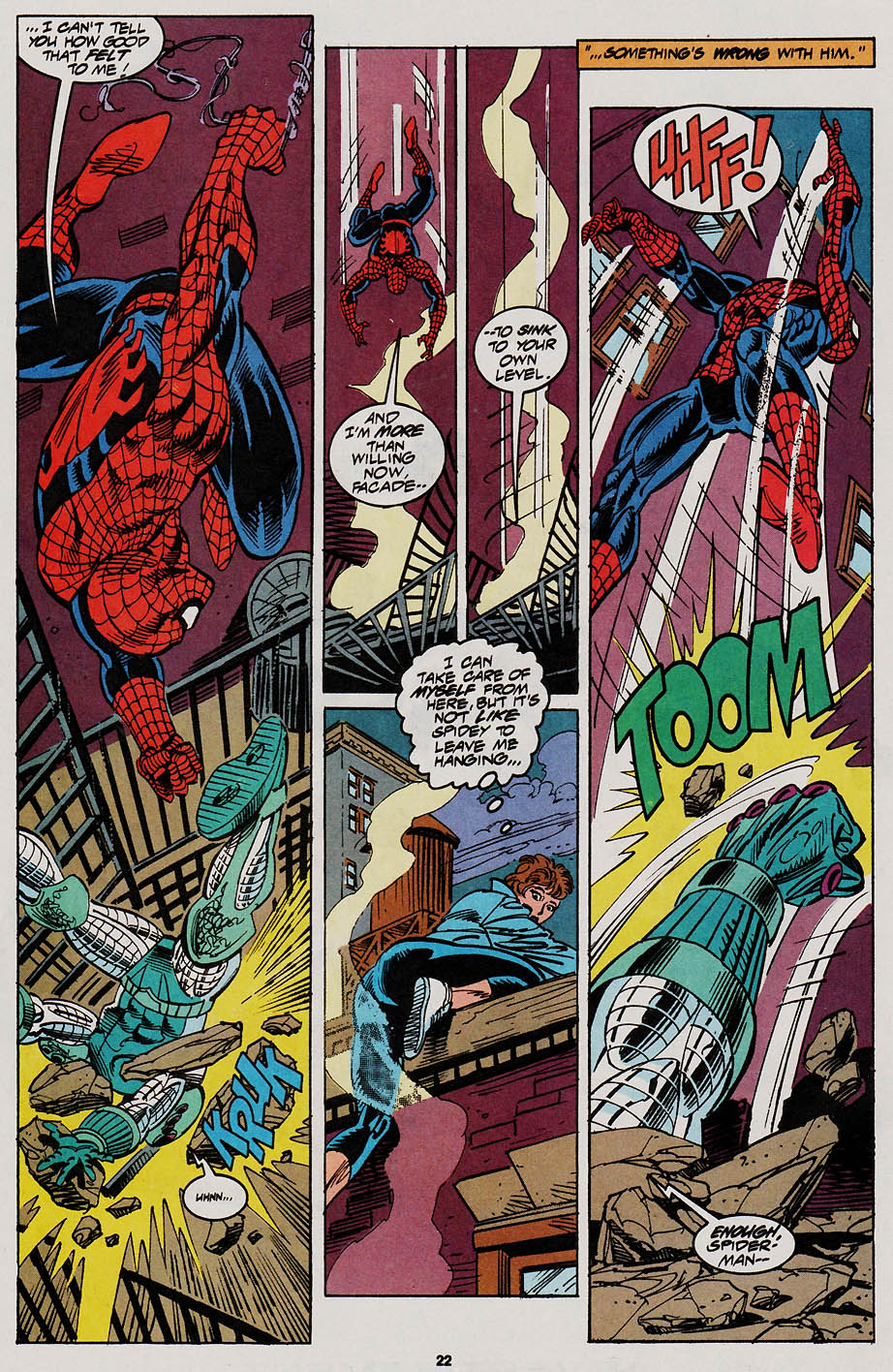 Comic Web Of Spider Man 1985 Issue 125
