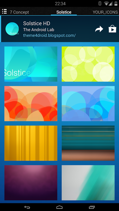Solstice HD Theme Icon Pack v2.1 APK apptrackr