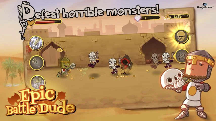 Epic Battle Dude V1.0.3 APK MOD [Compras Gratis] Full para android