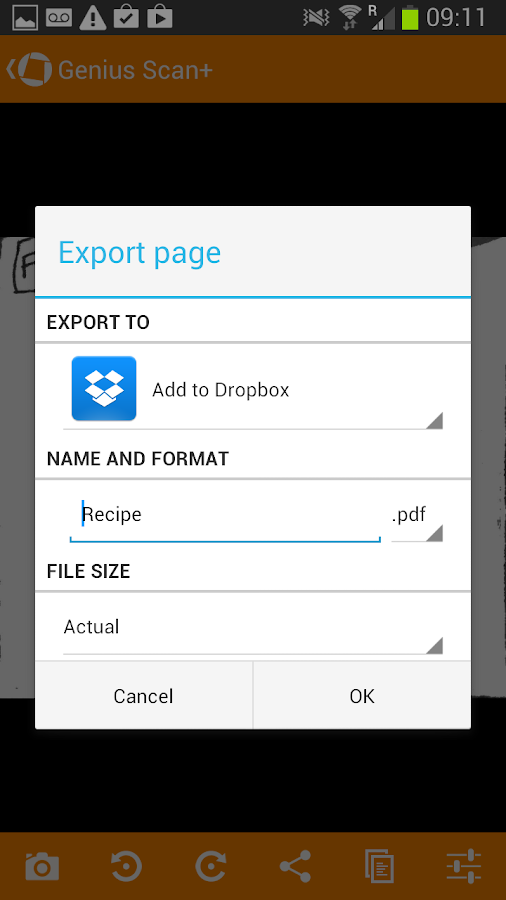Genius Scan+ - PDF Scanner v1.3.7 APK free
