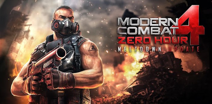 Download Modern Combat 4: Zero Hour Apk cracked mod patched