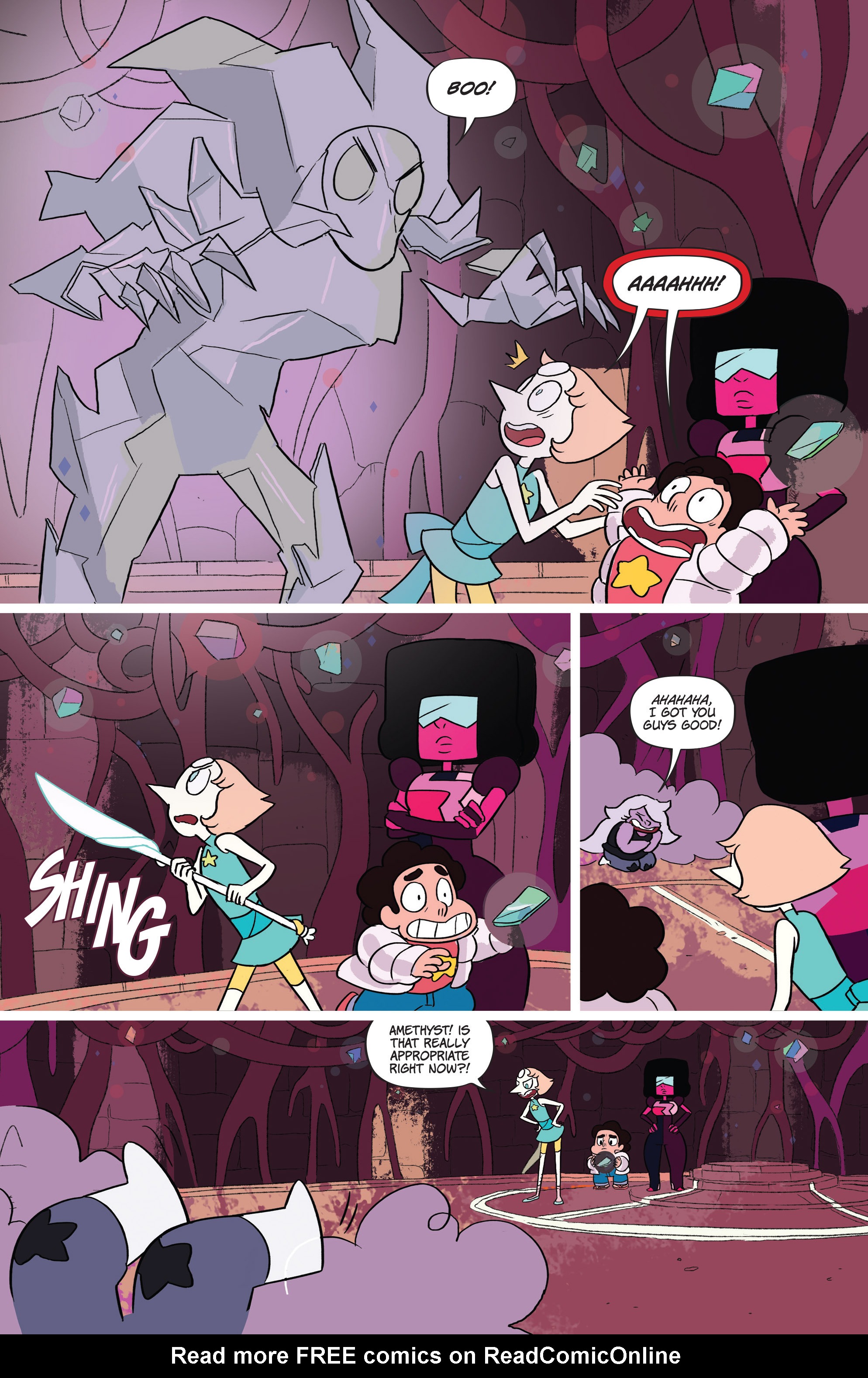 Read online Steven Universe and the Crystal Gems comic - Issue #4