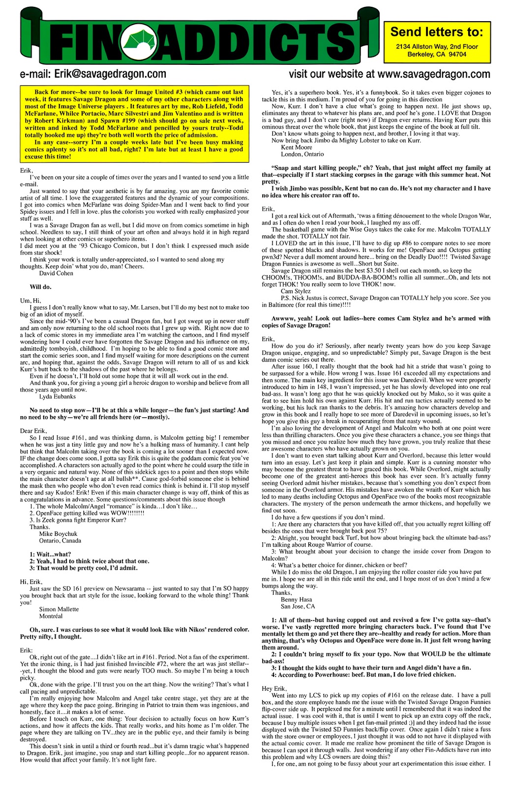 Savage Dragon V2 163 Viewcomic Reading Comics Online For Free 2019