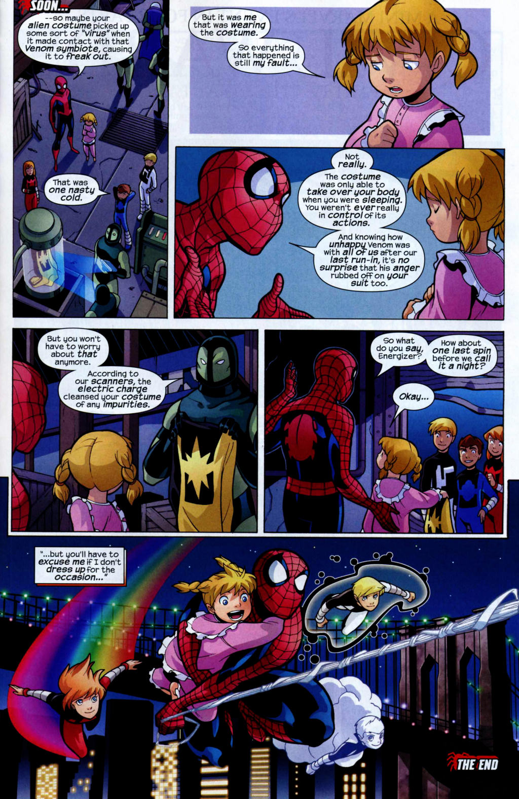 Comic Spider Man And Power Pack Issue 4