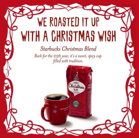 starbucks christmas blend your perfect 2009 christmas starbucks christmas blend ground coffee