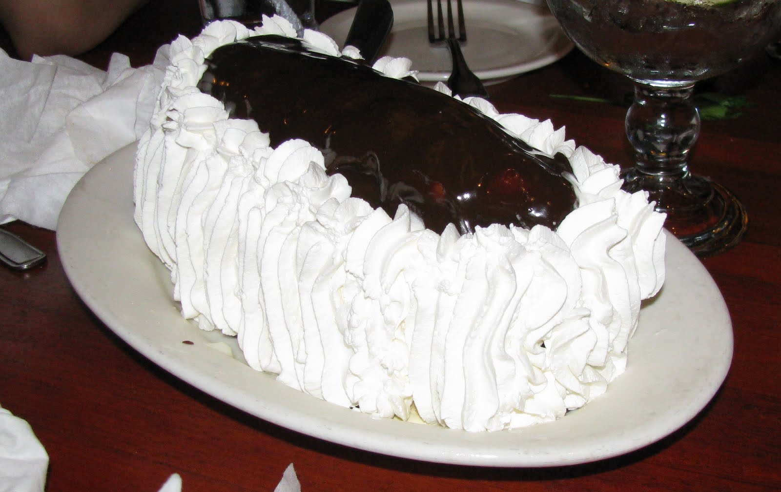 Corrie Food Jenny's Bday Dinner & Dessert Claim Jumper