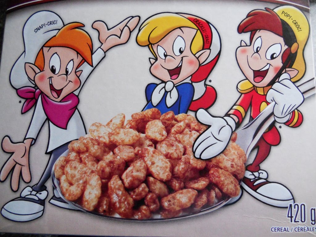 Rice Crispy Cereal Snap Crackle Pop