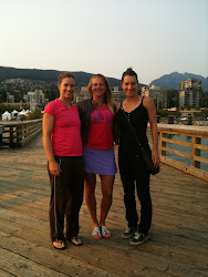 Liga, Jelena and I in Vancouver