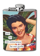 Cocktail Flask by Anne Taintor