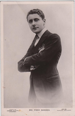 Vintage Postcards Sepia Saturday Mr Fred Barnes