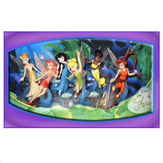 tinkerbell fairies figurine set