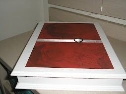 caixa para livro casamento, branca e vermelha