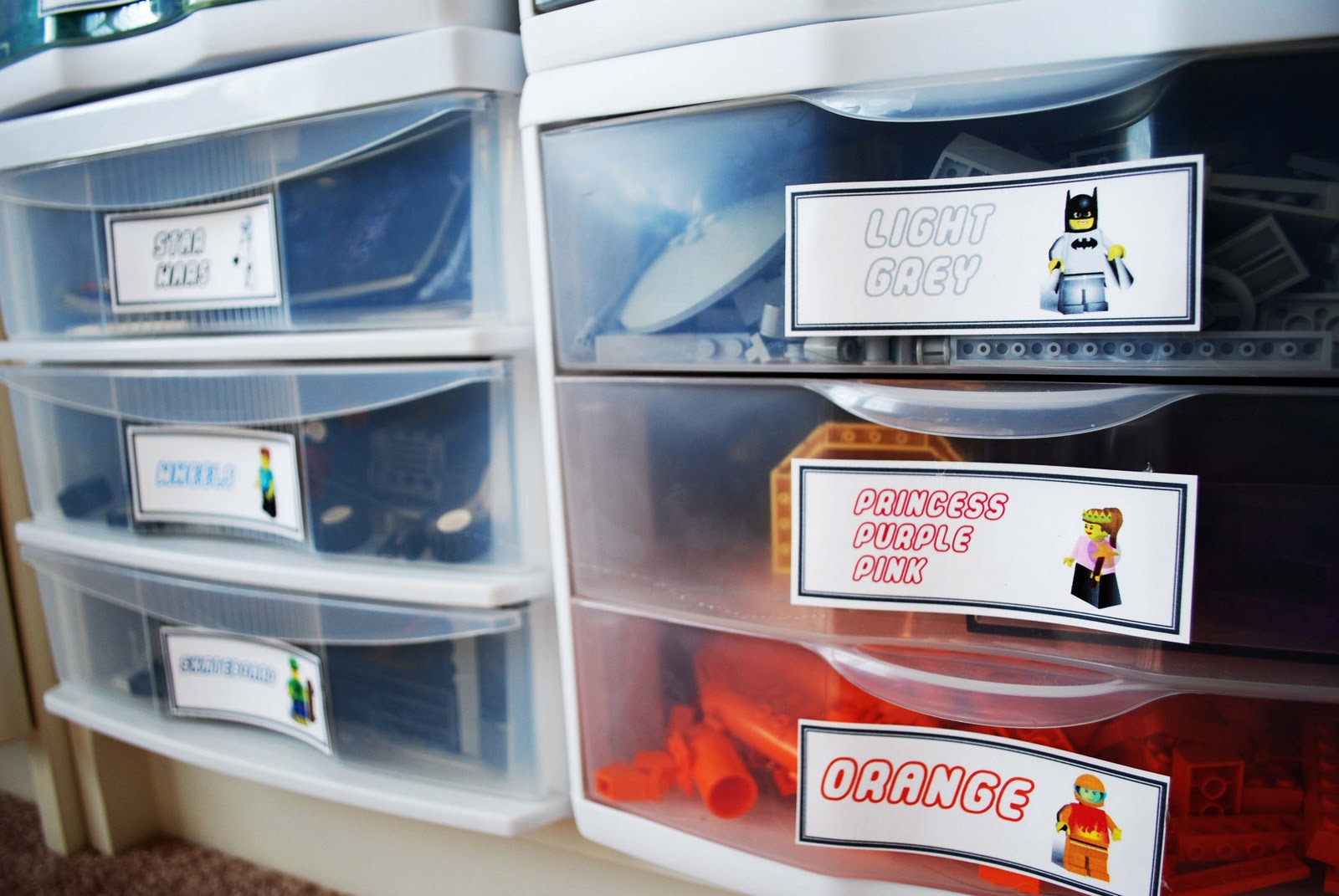 Mrs. Jones Lego Storage Labels (Free Download) **Updated**