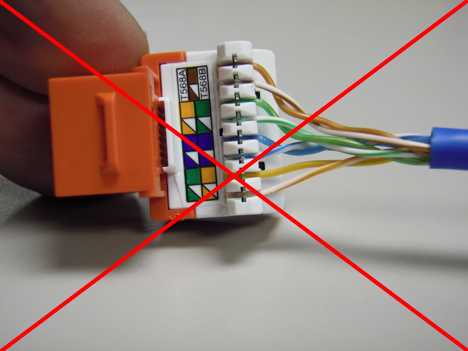 The Trench  How To Punch Down Cat5e  Cat6 Keystone Jacks