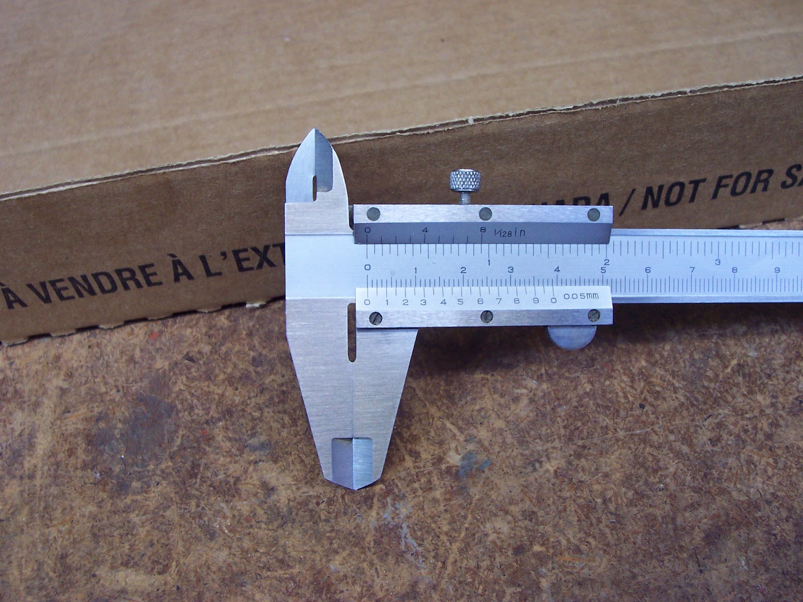 Rouge River Fractional Inch Vernier Caliper