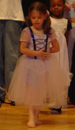 Abby in dance show