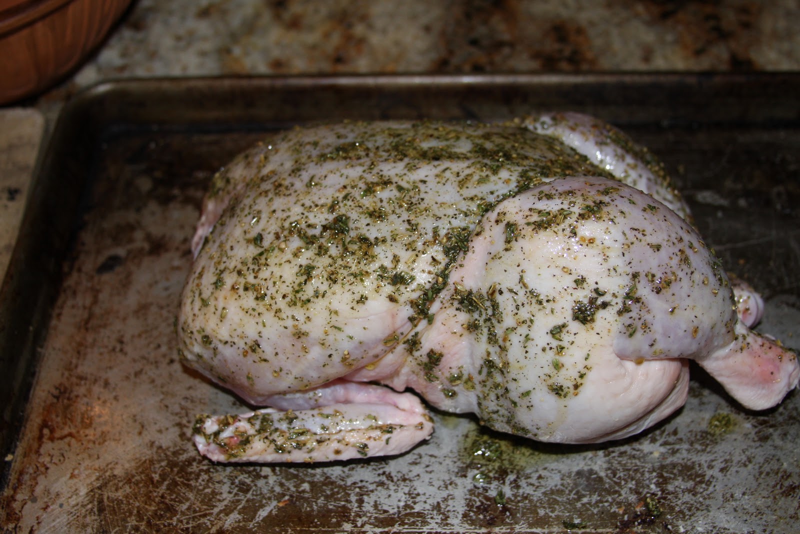 Food Wonk Convection Oven Whole Roast Chicken