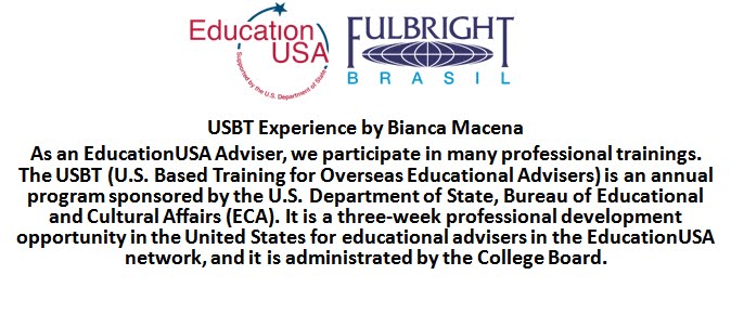 USBT Experience by Bianca Macena