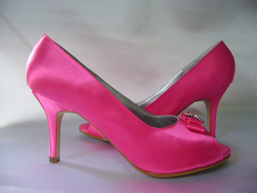 sapato de noiva rosa pink