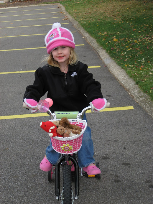 Olivias bike!