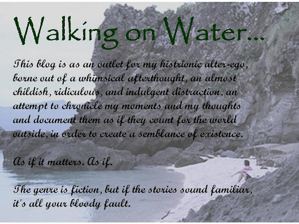 Walking on Water