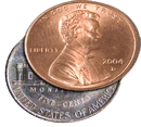 The 7 1/2 cent and 1 1/4 cent coins
