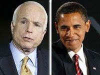 John McCain & Barack Obama were sending messages beyond their supporters