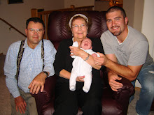 great gran, grandpa, daddy and kaleb