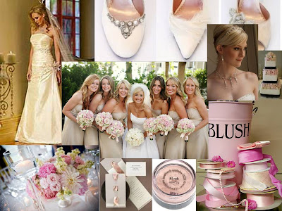Blush and Champagne Wedding Inspiration Board Blush and Champagne Wedding Inspiration Board