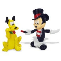 Mickey Mouse Clubhouse: Magician Mickey and Pluto Animated Figurine 2-Pack