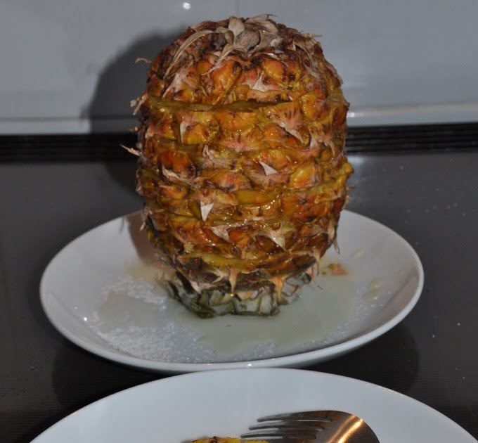 Géraldine en cuisine Ananas