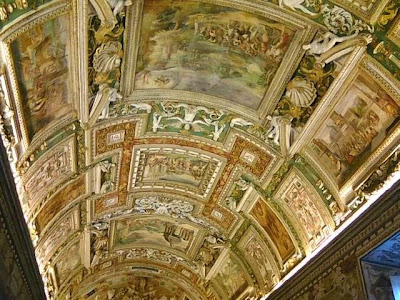 Outside Sistine Chapel