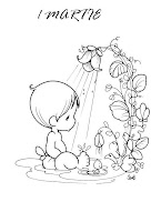 desene de colorat 1 Martie