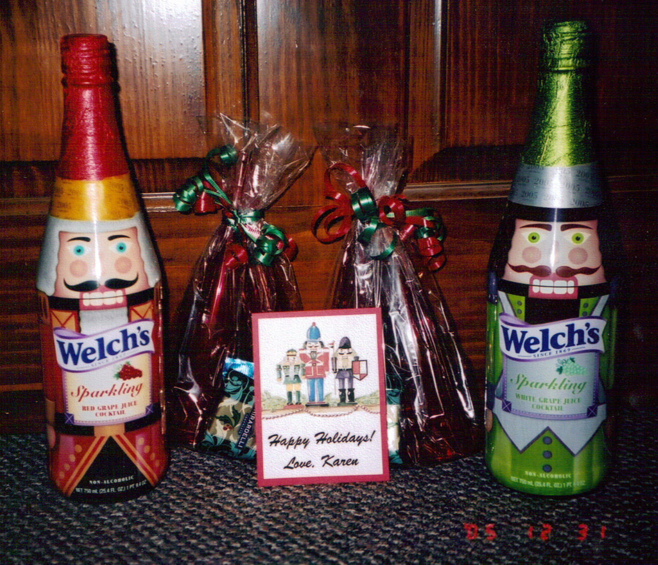 Karen's Ideas Galore! Sparkling Grape Juice Gift Idea