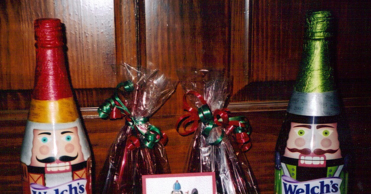 Karen's Ideas Galore! Sparkling Grape Juice Gift Idea