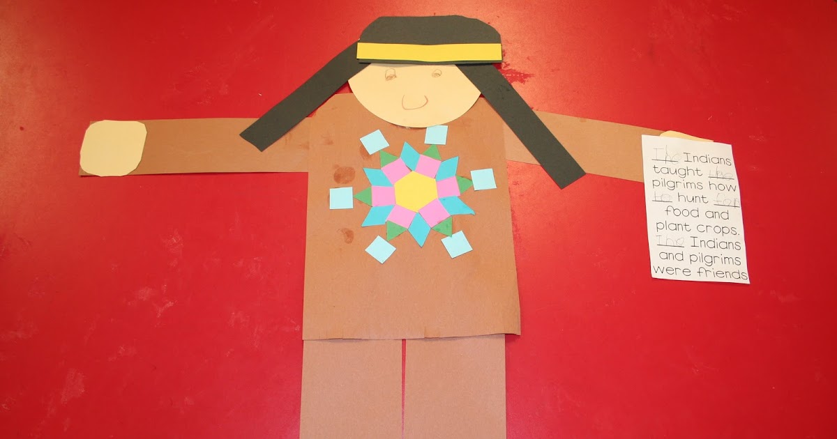Mrs. Lee's Kindergarten: Symmetry Indians