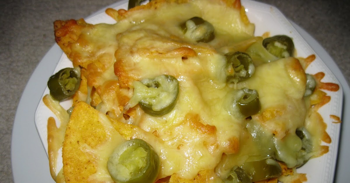 readysteadyausteritycook Nachos with melted cheese and jalapenos